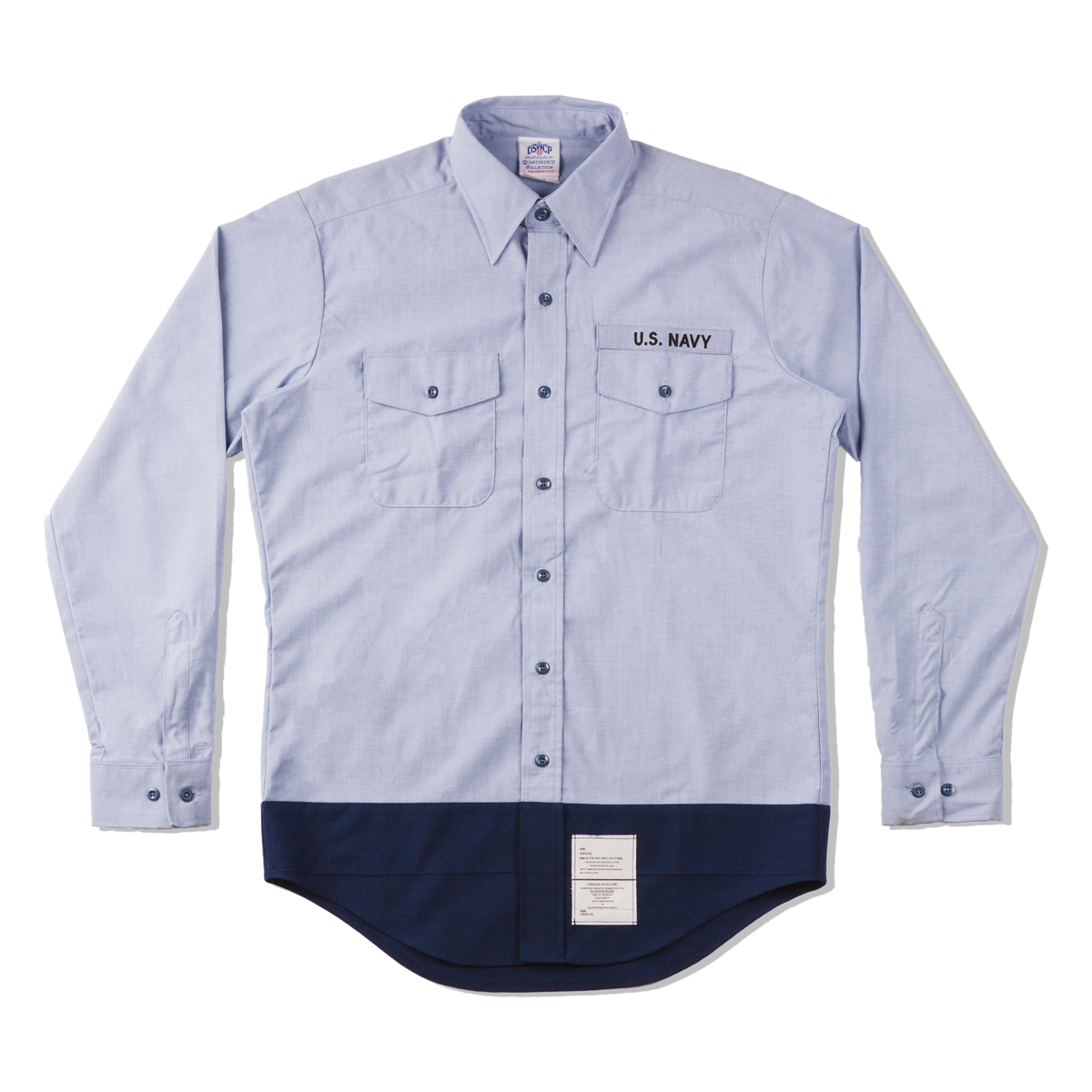 Navy Field Button-Up