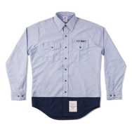 Navy Field Button-Up